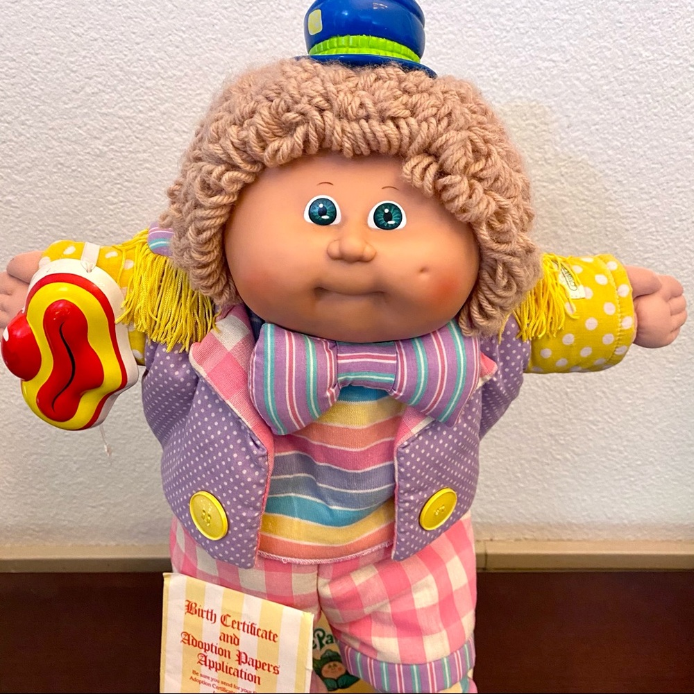 1986 Cabbage Patch Circus Kids Clown Girl -Vintage in Great Condition!